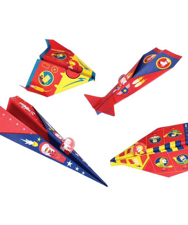 Kit de Origami para Niños - Aviones De Papel