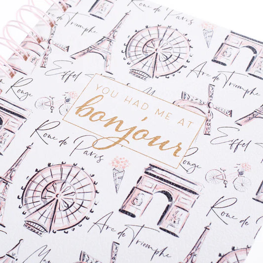 Cuaderno Bonjour Paris