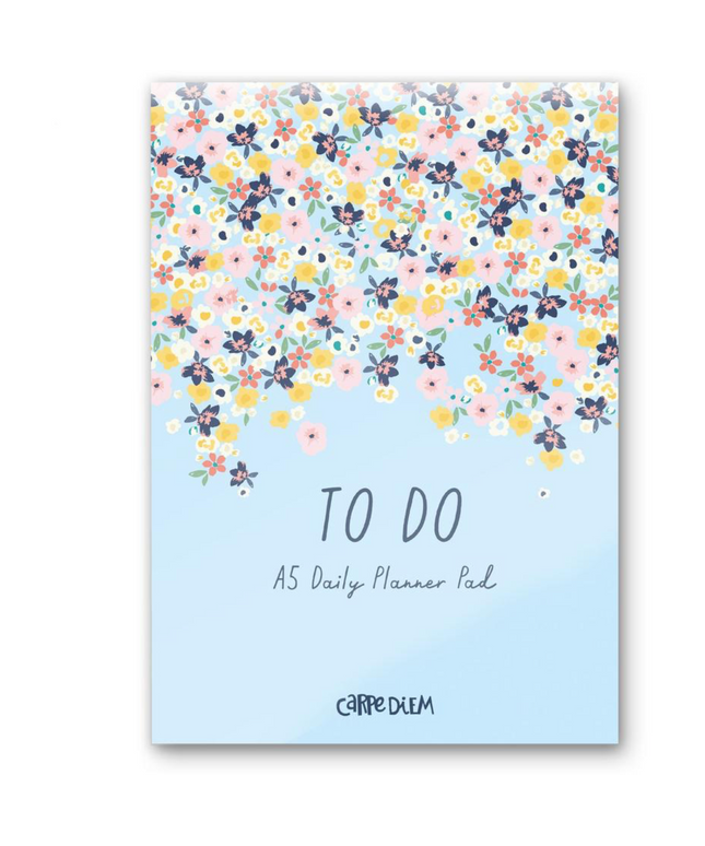 Block de Notas Diseño Floral