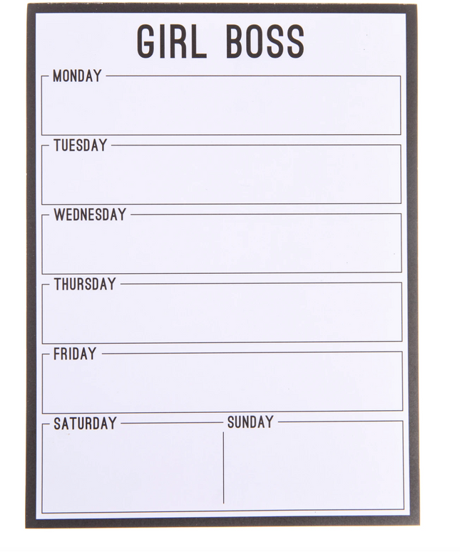 Block de Notas Girl Boss