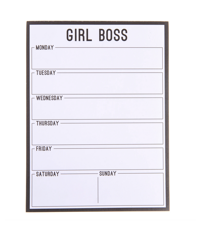 Block de Notas Girl Boss