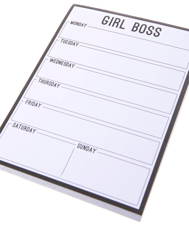 Block de Notas Girl Boss