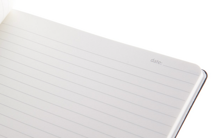 Libreta Ecocuero Negra - Girl Boss