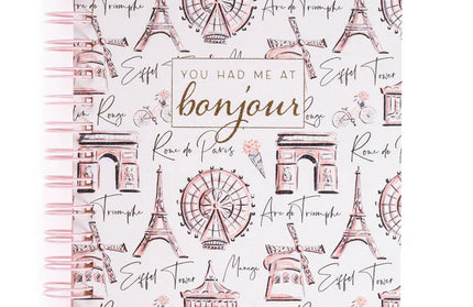 Cuaderno Bonjour Paris