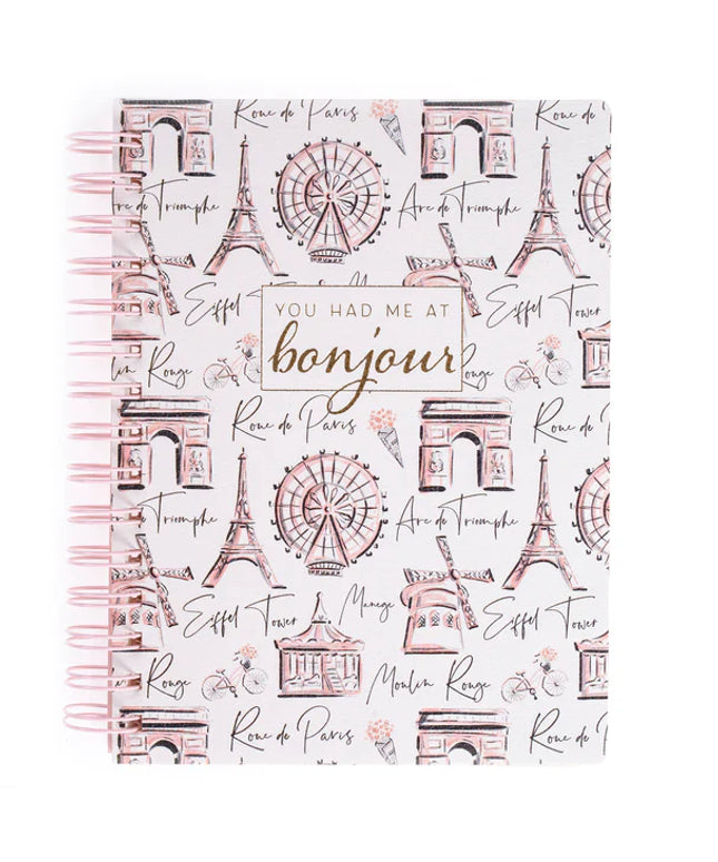 Cuaderno Bonjour Paris