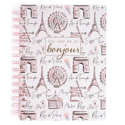 Cuaderno Bonjour Paris