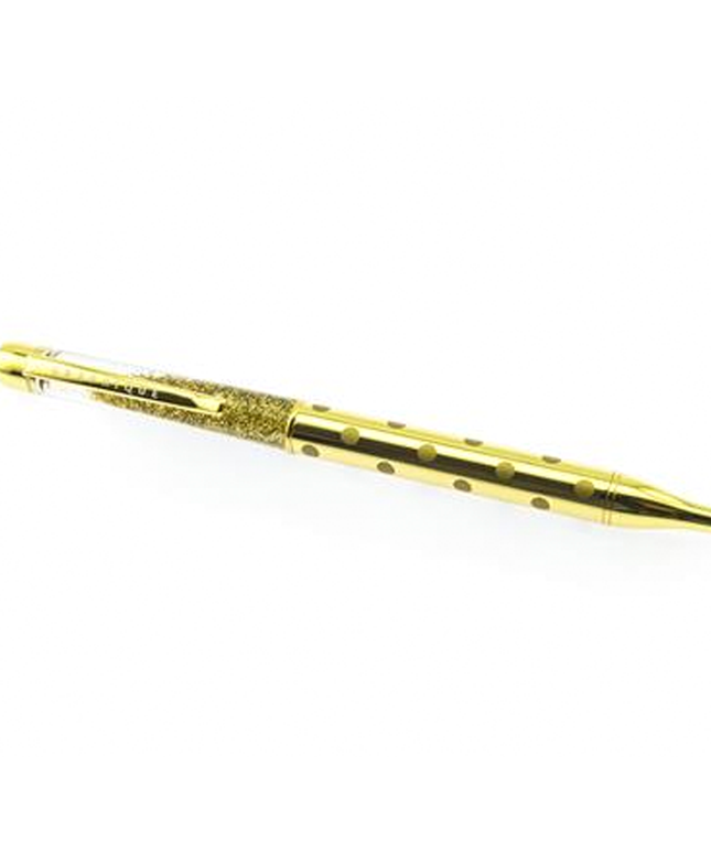 Bolígrafo Glitter Puntos