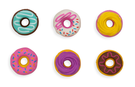 Set De Goma Con Escencia - Donuts