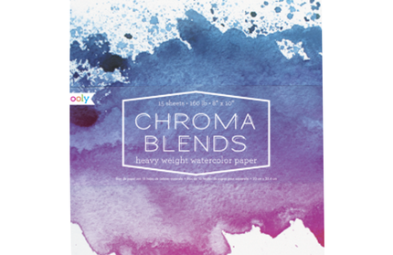 Block Acuarelas Chroma Blends