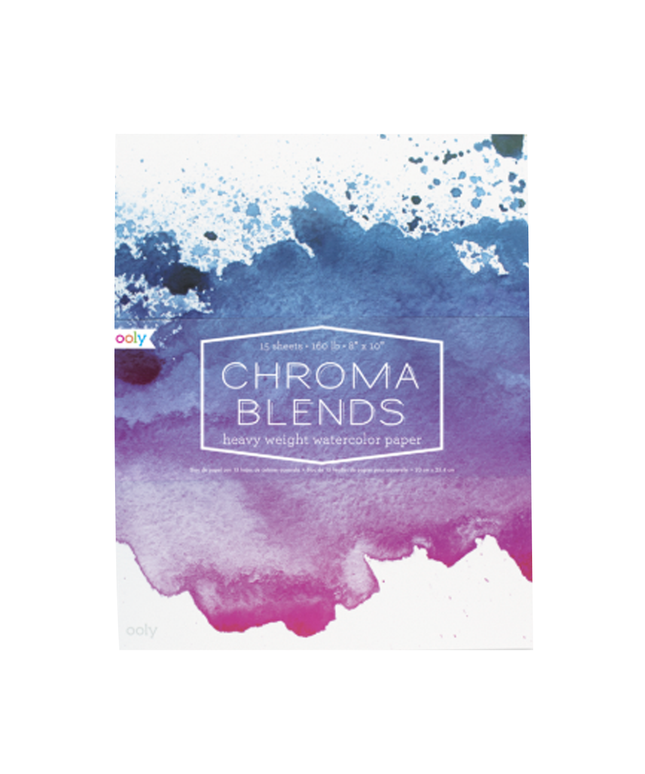 Block Acuarelas Chroma Blends