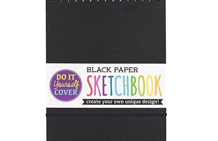 Croquera Hoja Negra DIY Cover