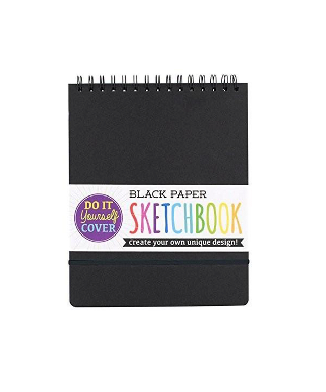 Croquera Hoja Negra DIY Cover