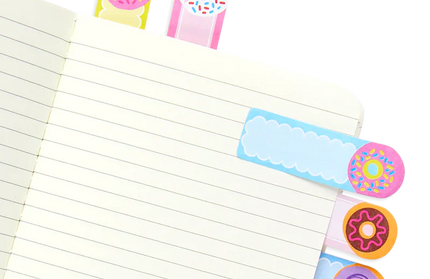 Set Notas Adhesivas Donuts