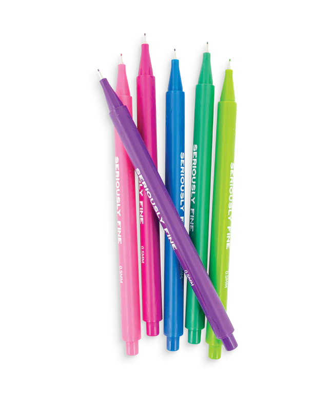 Set 36 Marcadores Punta Fina 0.7mm multicolor