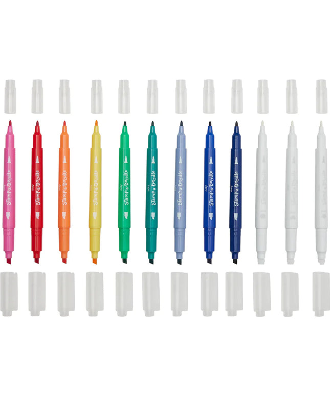 Marcadores con Sello - Set de 12