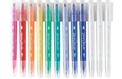 Marcadores con Sello - Set de 12