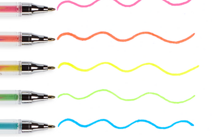 Set Lápices Gel Multicolor