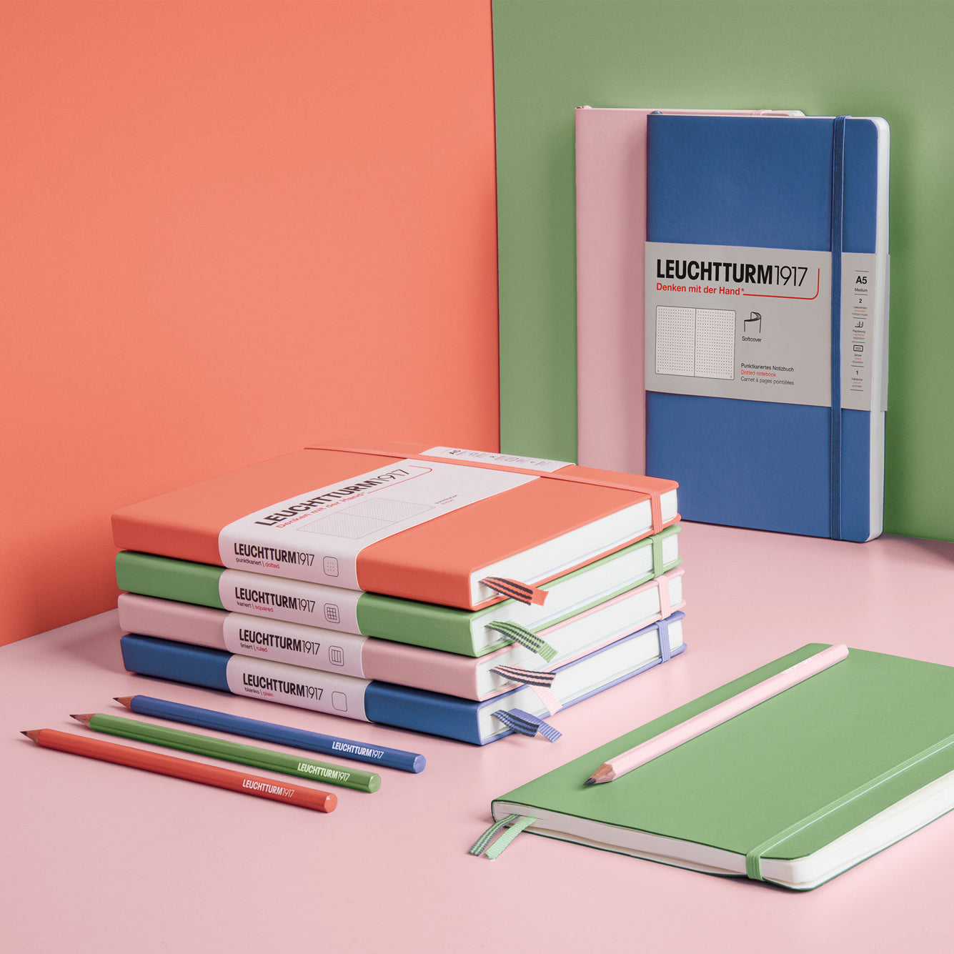 Libreta Mediana Tapa Dura Croquis Powder