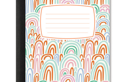 Set Libretas Rainbow Abstract