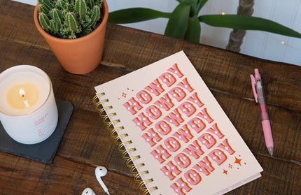 Cuaderno Howdy Pink