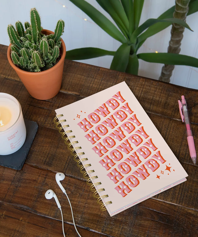 Cuaderno Howdy Pink