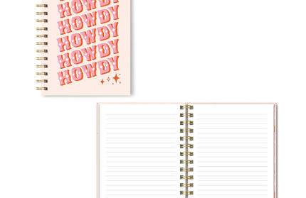Cuaderno Howdy Pink