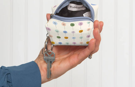 Estuche Llavero Dotted Palms