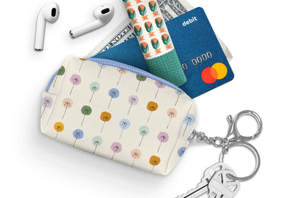 Estuche Llavero Dotted Palms