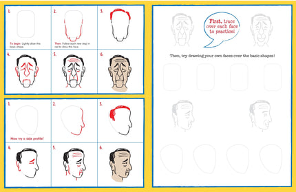 Libro Aprende a Dibujar Caritas