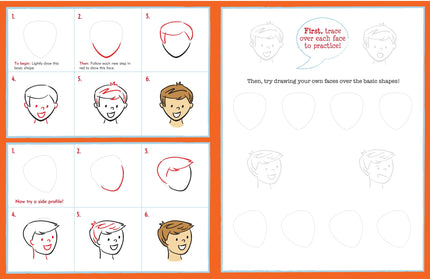 Libro Aprende a Dibujar Caritas