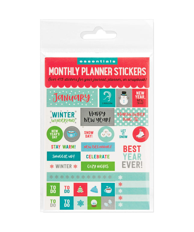 Set Stickers para Planner - Mes por Mes