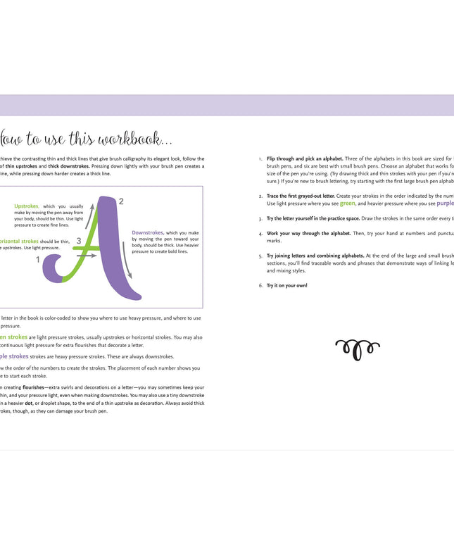 Set Hojas para Aprender Lettering