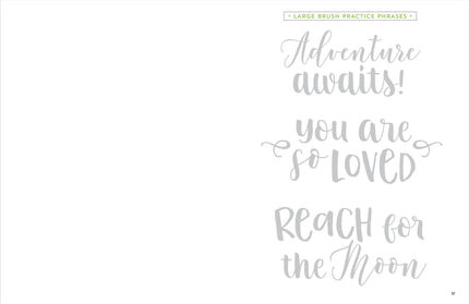 Set Hojas para Aprender Lettering