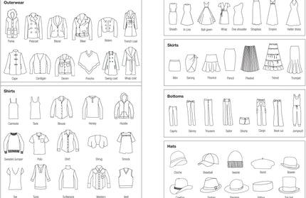 Croquera Diseño Moda