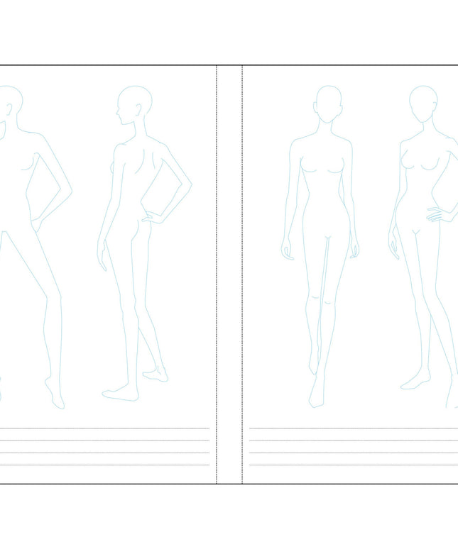 Croquera Diseño Moda