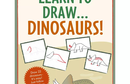 Libro para dibujar Dinosaurios