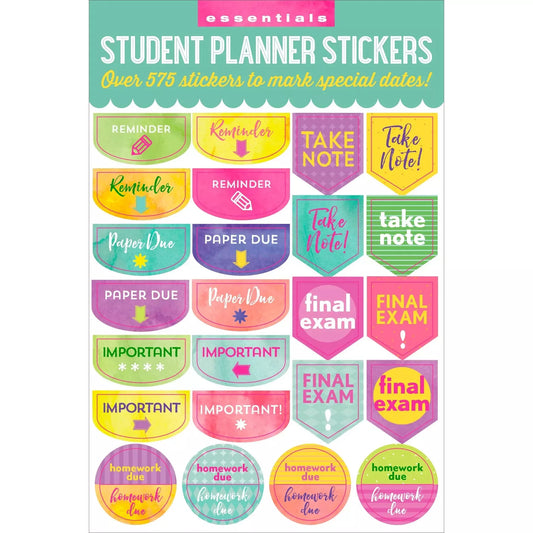 Set Stickers Planificación Student