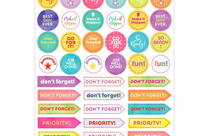 Set Stickers Planificación Student