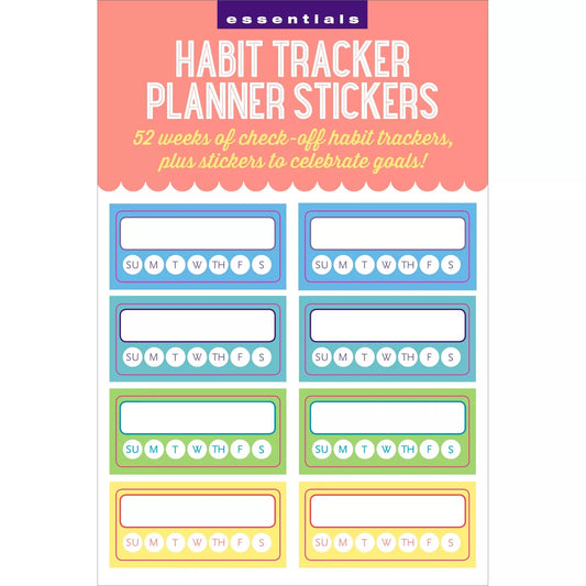 Set Stickers Planificación Habit Tracker