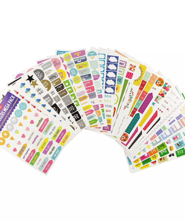 Stickers para Planner - Títulos y Formas