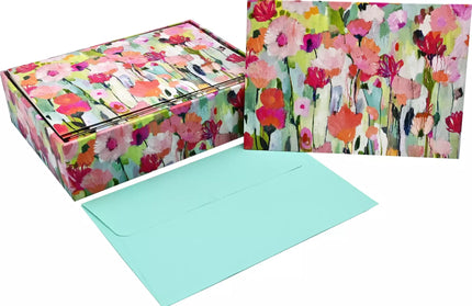 Set Tarjetas y Sobres Spring Meadow