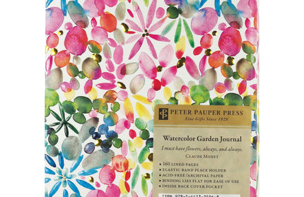 Libreta Watercolor Garden