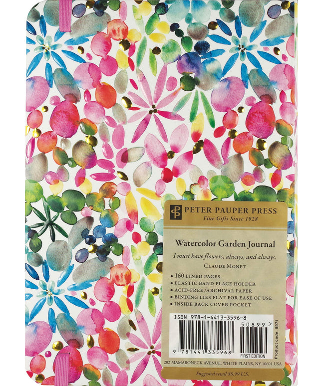 Libreta Watercolor Garden