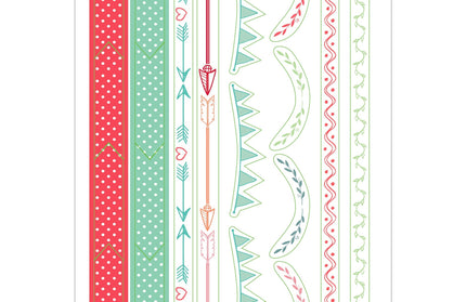 Set Stickers Planner Diseño Juvenil