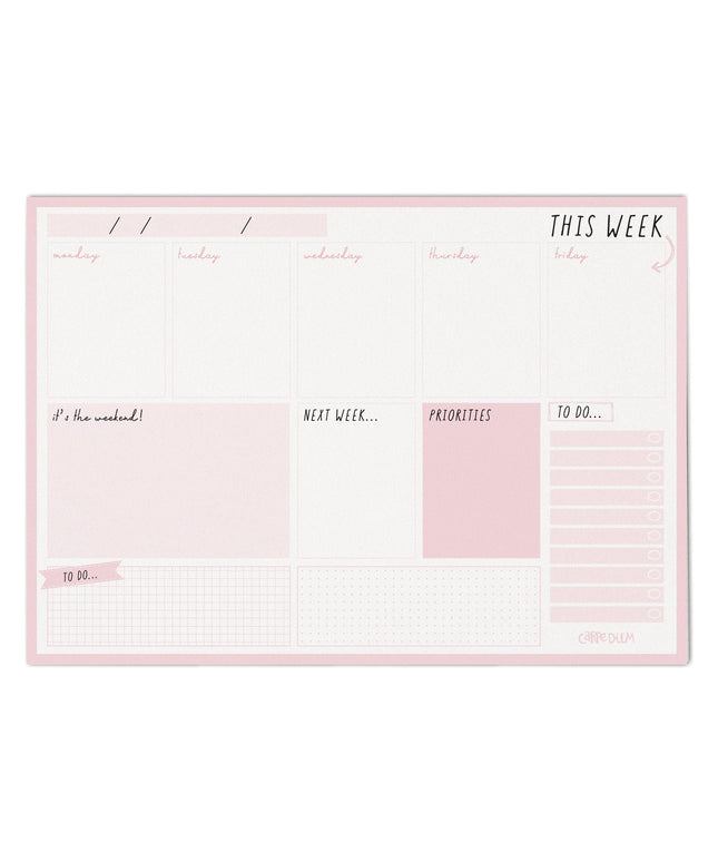 Planificador Semanal Ballerina