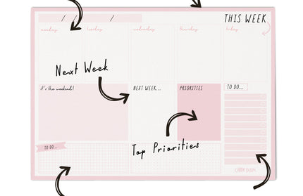 Planificador Semanal Ballerina