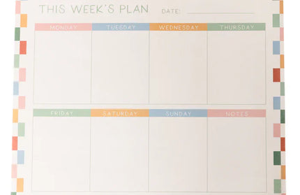 Planificador Semanal Check