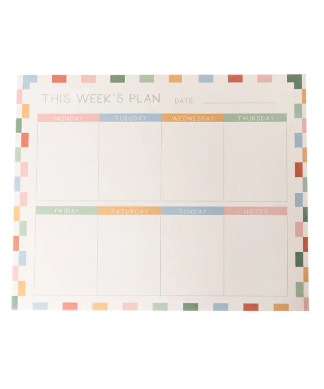 Planificador Semanal Check