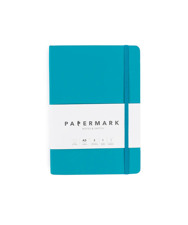 Libreta A5 Punteada - Azul Claro