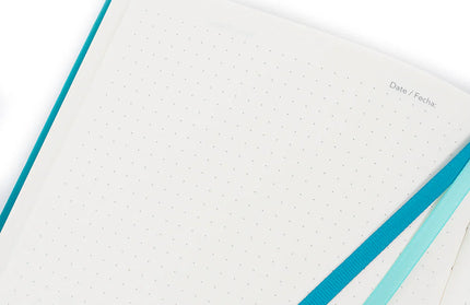 Libreta A5 Punteada - Azul Claro